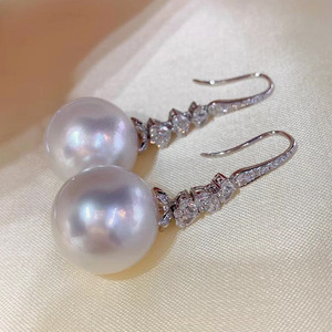 Orecchini Pendenti Barocchi da Donna Stile Vintage per Uso Quotidiano Accessorio per Orecchie Gioielli alla Moda - Product Image 4