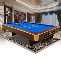 Table de billard professionnelle exclusive de 9 pieds, d'occasion, pour tournoi, vente en gros usine