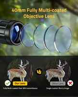 CVLIFE Chasse Portée Tactique 3-9x40ao Portée pour la Chasse