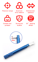 Llave dinamométrica para conector SMA RF 8MM Apertura 0.9Nm Precisión de par