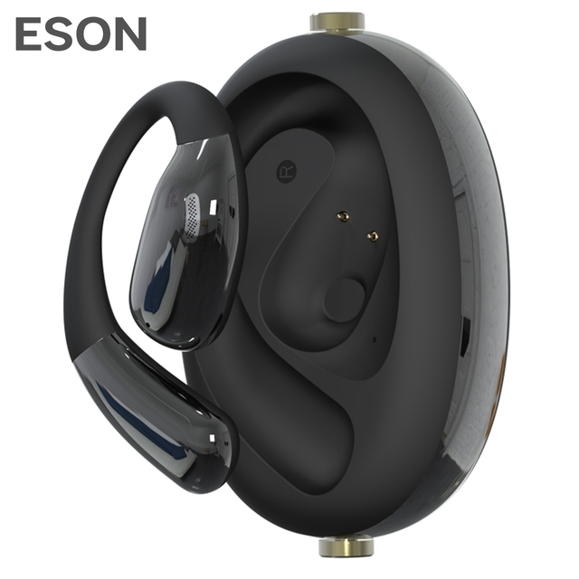ESON New Open-Ear Translator TWS Earbuds HD Call Noise Cancelling for Wireless Headset for Business Travel Translator Earphone