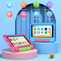 Tableta Android M7K rosa de 7 pulgadas A333 WIFI de cinco núcleos 8+32GB, tableta infantil para estudio y aprendizaje.