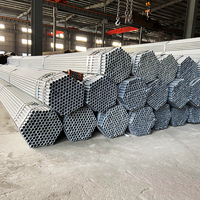 G 4 אינץ 6 אינץ ASTM A53 BS 1387 MS צינור מטבל חם מגולוון פלדת צינור GI צינור מראש מגולוון פלדת צינור