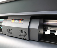 Printer Inkjet UV LED Format Lebar Skycolor H1-UV RTR 1.8m Tinta Putih 6 Kaki