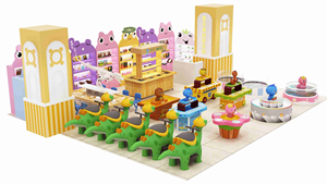 Indoor Children's Paradise Chicken Squad Estanque de peces Oxígeno Pesca Alimentación Estanque de peces Piscina de visualización de vidrio Piscina de animales pequeños - Product Image 6