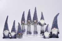Noël fait à la main Gnome poupée cadeau en peluche sans visage Rudolph poupée gnomes de Noël pour elfe nain