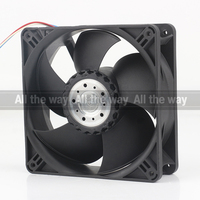 Ventilateur de refroidissement axial à haut débit d'air 4414/39MU, 5V 12V 48V DC 24V 185mA 4.4W AC EC 12038 120x120x38mm 12CM, inverseur trois fils