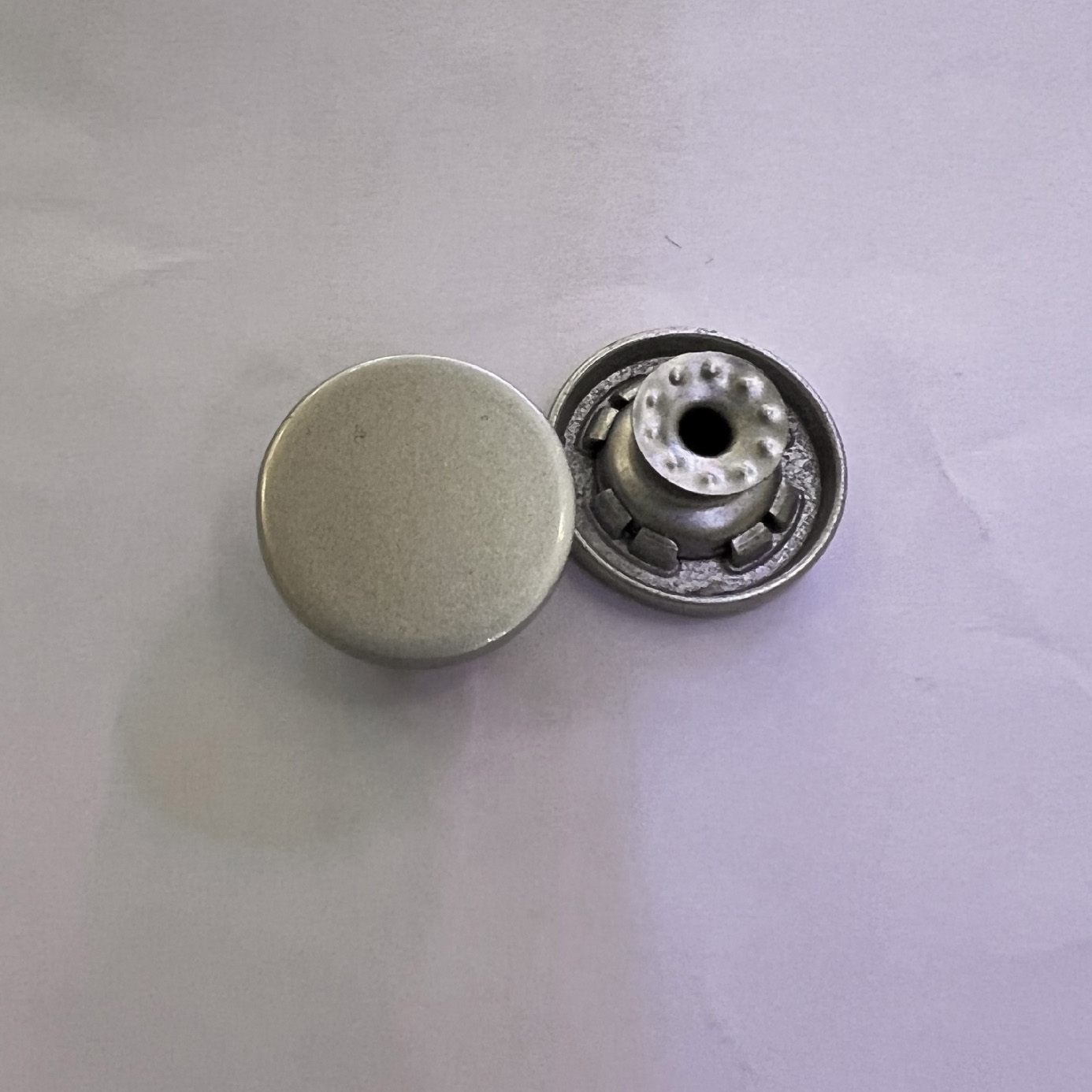 9 Argent Nickelé Perle