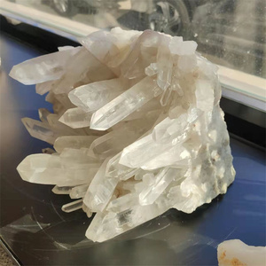 <strong>Wholesale</strong> Natural Mineral <strong>Raw</strong> Clear Quartz Rock <strong>Crystal</strong> Cluster Carved Feng Shui Style for Home Decoration Engraving Technique - Product Image 6