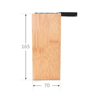 Ensemble distributeur <span class=keywords><strong>de</strong></span> savon à vaisselle moderne <span class=keywords><strong>en</strong></span> bambou deux pièces, design étanche et écologique, accessoires <span class=keywords><strong>de</strong></span> salle <span class=keywords><strong>de</strong></span> <span class=keywords><strong>bain</strong></span> – Vente directe usine - Product Image 4