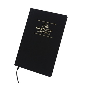 Tùy chỉnh bìa cứng kế hoạch linen vải in A5 máy tính xách tay với lá vàng - Product Image 1