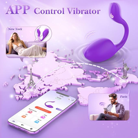 Vibrateur portable pour culotte avec synchronisation IA, contrôle par application, USB, 100 % étanche, plug anal XL lumineux pour point G, pour femmes et hommes