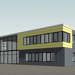 Xây dựng mô-đun công nghiệp nông nghiệp đúc sẵn lưu trữ <span class=keywords><strong>prefab</strong></span> kết cấu thép nhẹ kho kim loại - Product Image 4