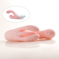 Juguetes Sexuales para Adultos 3 en 1, Dildo Vibrador de Silicona con Movimiento de Empuje, Juguetes Sexuales para Mujeres, Estimulación del Clítoris, Herramientas de Masturbación