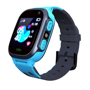 Kinder Smartwatch S1 1,44 "Smartwatch WiFi LBS Position ierung SOS SIM-Karte Anruf Mehrere Sprachen Fitness Mode Smartwatch