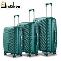 Nouvelle Valise de Voyage Avancée en PP avec Chariot en Aluminium, Valise à Main, Bagage à Main pour Avion