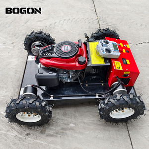 Promotion : Tondeuse à gazon télécommandée BOGON RC, rayon de coupe 240-400 mm, autonomie prolongée, chenilles renforcées pour vignobles BG-LB50 - Product Image 4