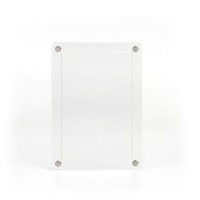 Mini cadre photo magnétique DIY de 3 pouces en acrylique cristallin à assembler, autocollant pour réfrigérateur, photos personnalisées, vente en gros