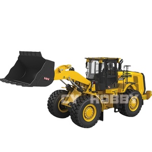 HUINA <span class=keywords><strong>KABOLITE</strong></span> <span class=keywords><strong>K966</strong></span> 1/16 Chargeuse sur pneus hydraulique électrique professionnelle RTR RC entièrement métallique, modèle télécommandé avec chargeur - Product Image 2