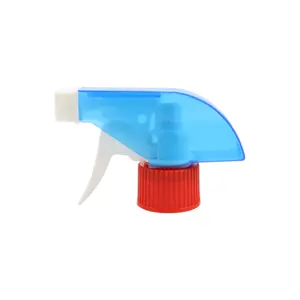 28400 28410 28415 atomizador personalizado botella rociadora corriente de plástico resistente a productos químicos rociador de gatillo de resorte no metálico