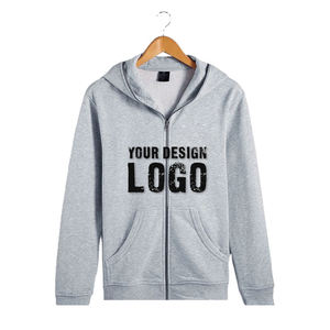 Hot Sales Casual Plus Fleece Full Zipper Masked <b>Cardigan</b> Mens <b>Hoodie</b> High Quality Thickened Plus Fleece Zip Men's Hoodies Coat - Product Image 3