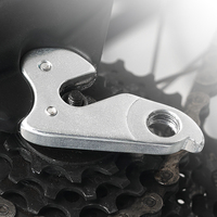 Support de dérailleur arrière en alliage d'aluminium LEBYCLE pour vélo, adaptateur de cadre de vélo, crochet de changement de vitesse arrière