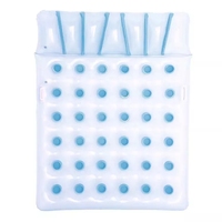Matelas gonflable Waterhan Factory pour jeux aquatiques, lit flottant en PVC pour piscine/lounges aquatiques, capacité <100 kg, <5 passagers