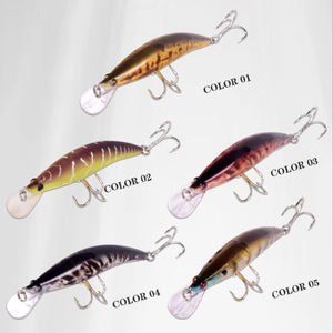 Señuelo duro de pesca en agua salada, señuelo de natación, señuelo minnow de hundimiento, señuelo para jigging, señuelo para lucio, lubina, salmón, bacalao, marlín, zander, cebo de camarón - Product Image 6