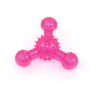 Thân Thiện Với Môi Nguồn Các Nhà Sản Xuất <span class=keywords><strong>Pet</strong></span> Đồ Chơi Cắn Chống Mol Tpr Răng Làm Sạch Cắn Bóng Con Chó Xương Mol Dính Tương Tác - Product Image 3