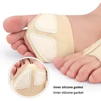 Ballet amélioré danse du ventre pied string danse patte chaussures demi-semelle