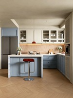 Kustomisasi Kabinet Dapur Aluminium Tahan Lama untuk Seluruh Rumah dengan Lapisan Ramah Lingkungan Tahan Api, Modern, Tahan Air, dan Anti Karat
