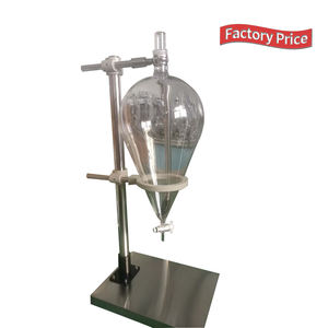 Conjunto de Funis de Separação de Vidro para Laboratório para Separar Fluidos Imiscíveis - Product Image 3