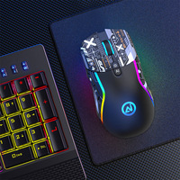Souris de jeu multifonctionnelle à commande vocale IA, prise en charge de la saisie vocale, de la traduction, de la création de présentations PowerPoint et de la peinture IA pour ordinateur de bureau, ordinateur portable et bureau