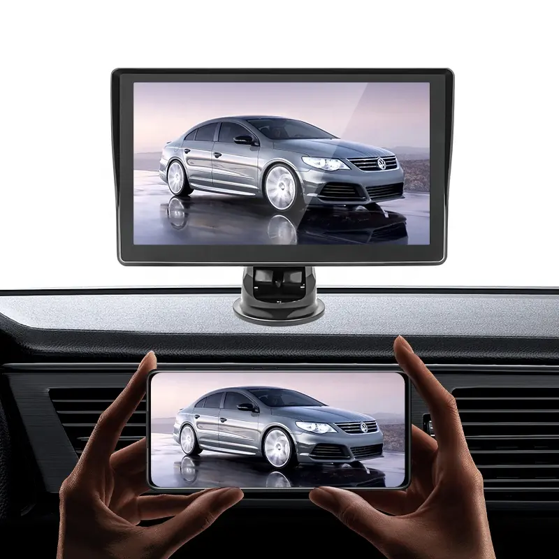 Phổ 7 inch xe MP5 đài phát thanh Máy nghe nhạc video di động không dây Apple Stereo Android tự động màn hình cảm ứng cho TOYOTA VW Kia