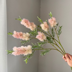 Centros de Mesa de <span class=keywords><strong>Flores</strong></span> Artificiales de Hierba de Pampas Esponjosas de 68 cm <span class=keywords><strong>con</strong></span> 2 Ramas de Cola de Conejo Sintética para Decoración de Bodas <span class=keywords><strong>y</strong></span> Hogar - Product Image 4