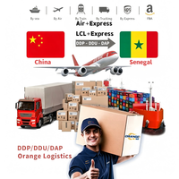 Agent de transport maritime DDP international Chine-Sénégal LCL+Express Services logistiques porte-à-porte 24/7