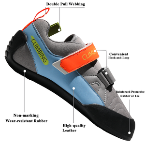 Zapatillas de Escalada Unisex - Guía de Tallas por Habilidad, Suela de Goma Antimarcas, Doble Correa de Sujeción, Calzado para Bouldering en Interiores - Product Image 3