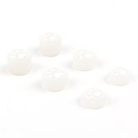 6 en 1 Capuchons de joystick en silicone lumineux en forme de griffe de chat pour manettes Nintendo Switch/PS5/PS4/Xbox ONE S