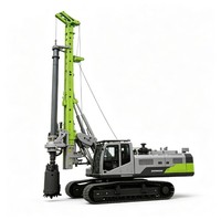 Foreuse rotative ZR255R, couple de 260 kN·m, profondeur de forage de 70 m, fonctionnement intelligent pour les projets de pieutage de fondations en zones froides