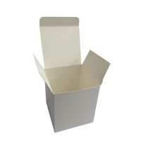 Anpassbare Logo Double Insertion Paper Box Blank Universal verpackung mit Matt Laminat ion Embossing Recycled Sponge Liner