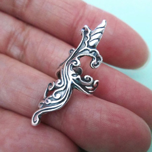 Orecchino a clip vintage a forma di fiore ondulato da donna, senza piercing, accessorio per l'orecchio da indossare tutti i giorni, gioiello alla moda per outfit. - Product Image 6