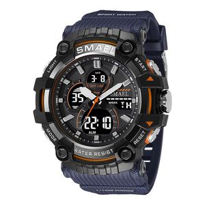 Relojes SMAEL 8079 de doble hora para hombre, relojes digitales de moda, reloj deportivo electrónico de cuarzo. - Product Image 3