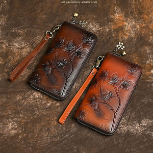 Borsetta da <span class=keywords><strong>donna</strong></span> in vera pelle <span class=keywords><strong>con</strong></span> chiusura lampo stile Vintage borsetta da <span class=keywords><strong>donna</strong></span> - Product Image 1