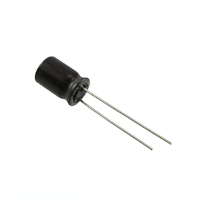 ตัวเก็บประจุแบบรูทะลุรุ่น UDB1H010MPM1TA ยี่ห้อ Manufacturer Channel 1uF ความจุ 1 ยูเอฟ ค่าความคลาดเคลื่อน 20% แรงดัน 50V แบบขาเรเดียล - Product Image 1