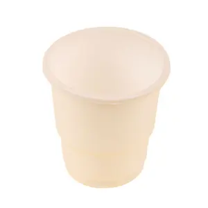 Customized Biodegradable Cornstarch 185 ml 7 oz Drink Cup Natural Color Disposable Coffee Cup Tableware for Party Takeaway