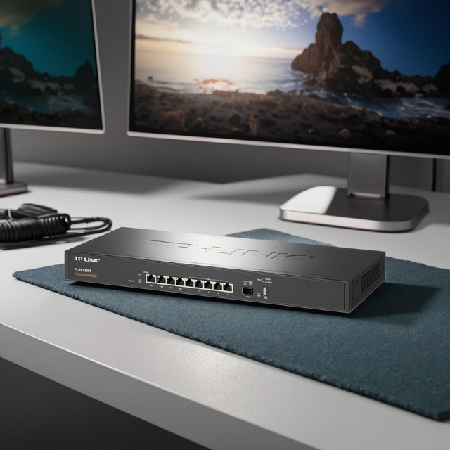 TP-LINK TL-ER3229T 10G Enterprise VPN Router 300 Speed with 9 for GE Ports and 1 SFP+ Port Industrial Components