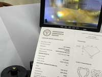 Fancy Yellow Heart Shape Diamantes de laboratorio sueltos HPHT 1.56CT VS1 Excelente corte Fancy Color Lab Grown Diamond