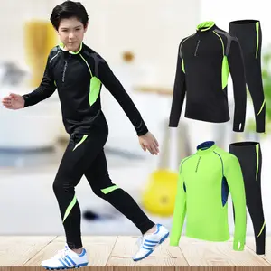 定制半拉链运动服儿童慢跑套装最新款式新款儿童穿运动服
