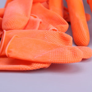 Orange Thick Anti-Slip Industrial Latex <strong>Finger</strong> Cot / <strong>Finger</strong> <strong>Stall</strong> - Product Image 5