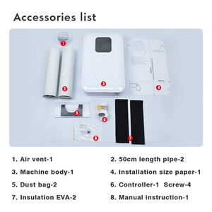 Slimme Hvac Home Lucht Ventilatie Systeem Wifi Intelligente Controle Recuperator Warmte Terugwinning Ventilatie - Product Image 5